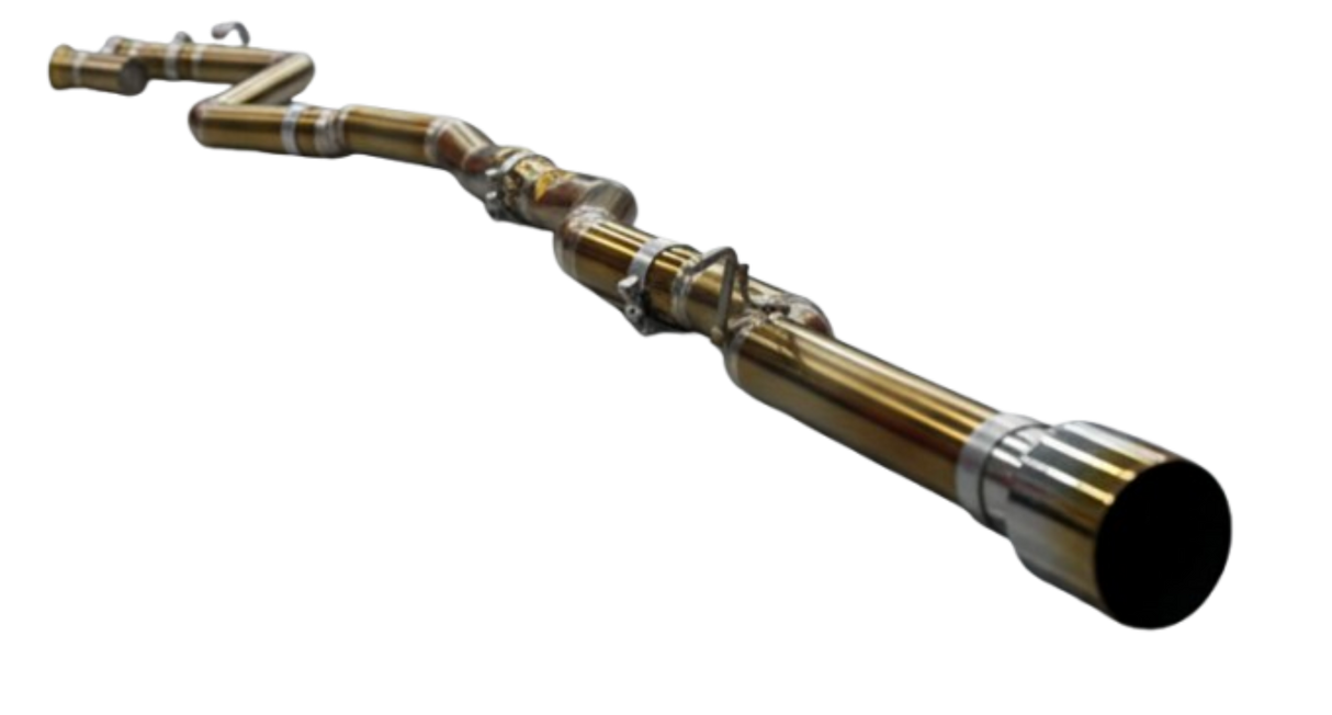 Toyota GR Supra A90 3.0L B58B30 Gold Titanium Cat-Back Exhaust