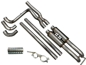 Speed Engineering® GM SUV/Truck 304SS 3" True Dual Cat-Back Exhaust (Crew Cab-Axle Exit)
