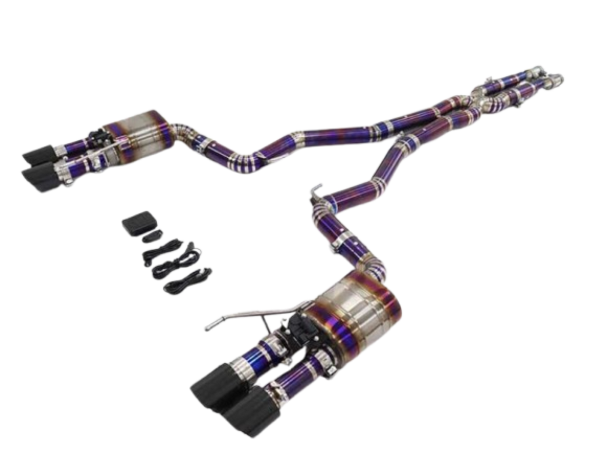 15-23 Ford Mustang GT/MACH 1 5.0L S550 Titanium Cat-Back Exhaust 
