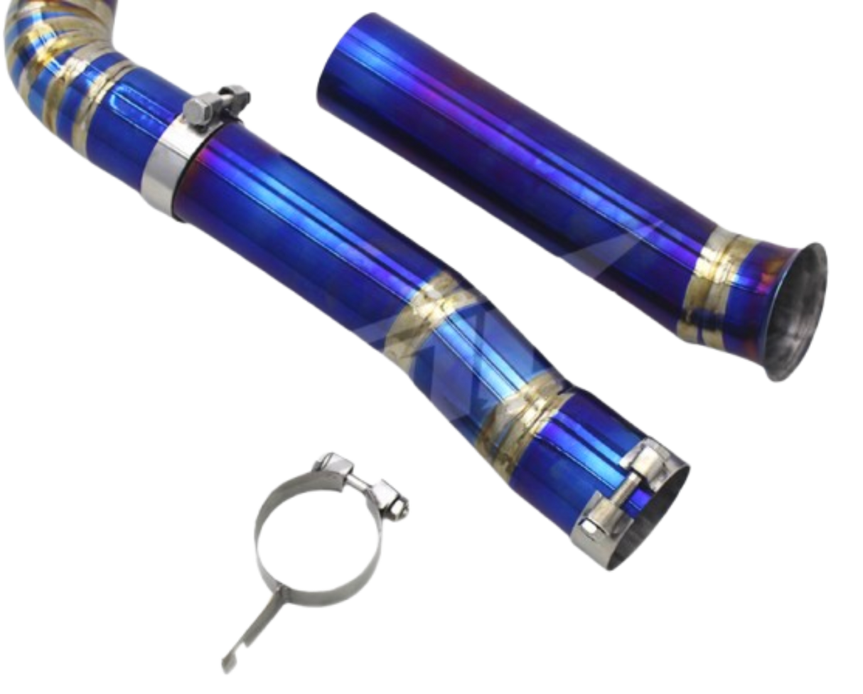 Toyota GR Supra A90 3.0L B58B30 3" Blue Titanium Cat-Back Exhaust 