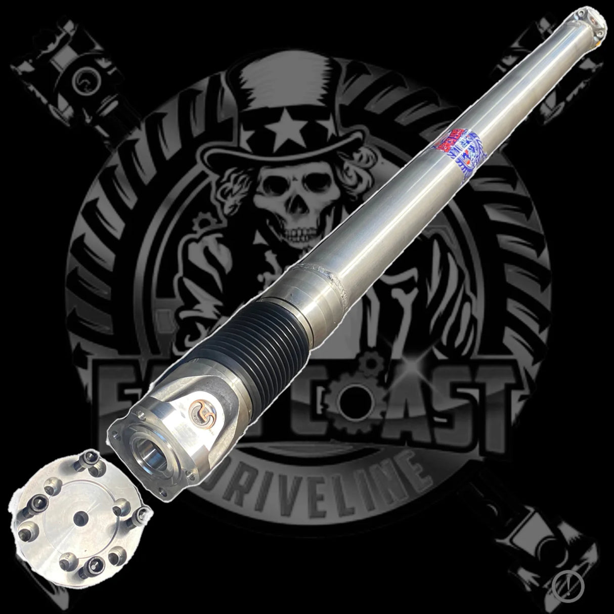 East Coast Driveline® BMW M3 E30/E36/E46/E9x Custom Rear Driveshaft