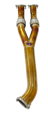 09-24 Nissan GT-R R35 VR38DETT Titanium Catless Exhaust Mid-Pipe