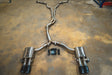 Valvetronic Designs® Audi S4/S5 B9 Valved Sport Titanium Cat-Back Exhaust with 4" OD TIps