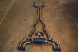 Valvetronic Designs® BMW M5 F90 Valved Titanium Cat-Back Exhaust with 4" OD Tips