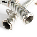 CTS Turbo® Mercedes-Benz C400/C450/C43/E450/E43 M276 304SS 3" Catless Down Pipe Set