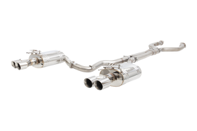 XForce Chevy SS/PontiacG8 Straight Pipe Centre Cat-Back Exhaust with Quad 4" OD Tips