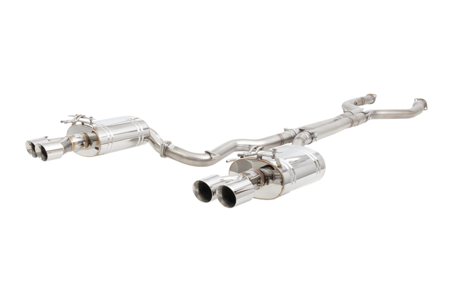 XForce Chevy SS/PontiacG8 Straight Pipe Centre Cat-Back Exhaust with Quad 4" OD Tips