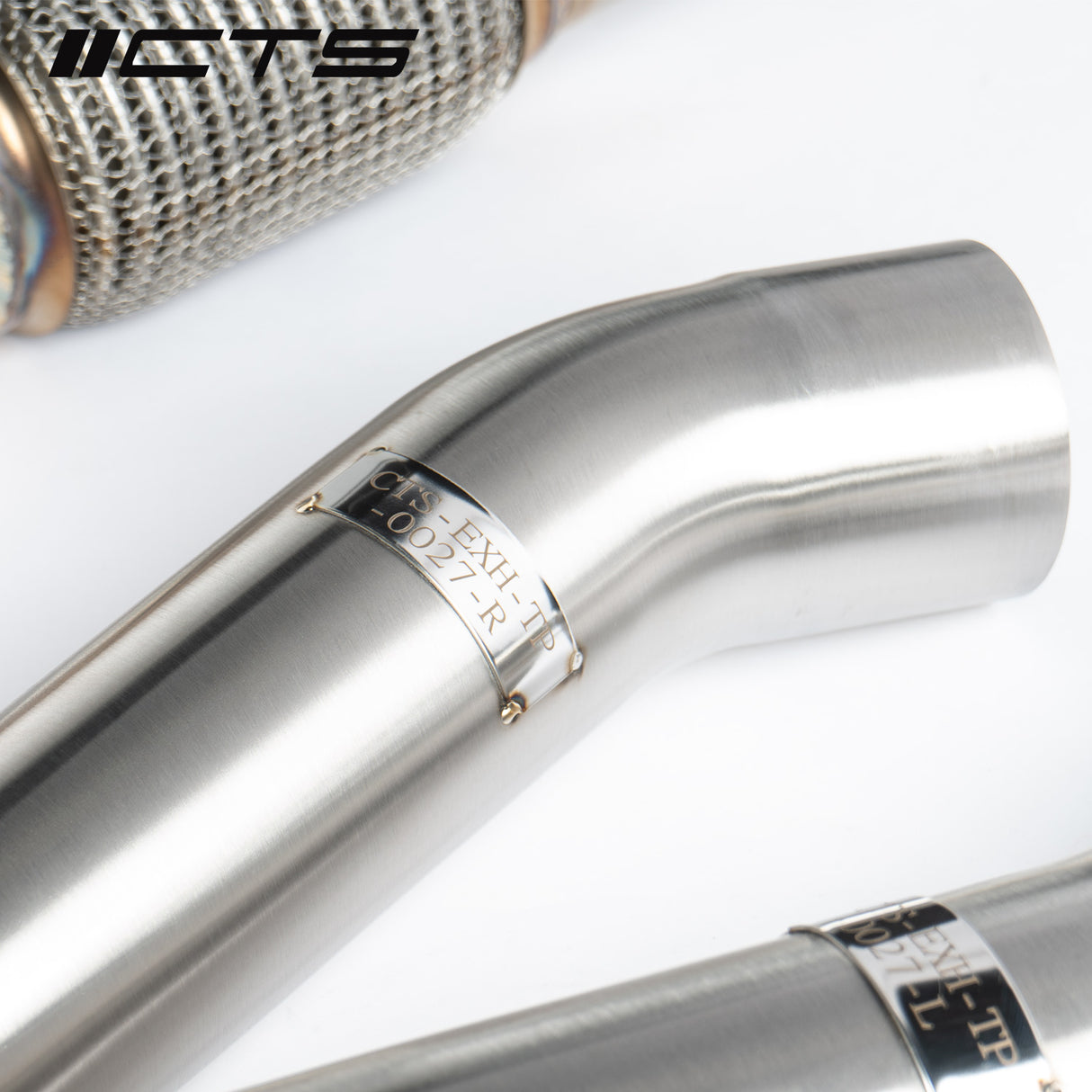 CTS Turbo® (20+) Audi SQ7/SQ8/RSQ8 4.0L 4M 304SS 3" Resonator Delete Kit