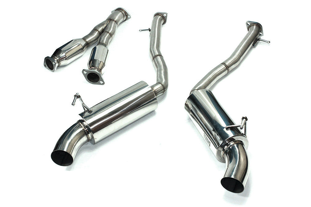 ISR 09-20 Nissan 370Z Z34 3.7L VQ37 ST 304SS 2.5 Cat-Back Exhaust 