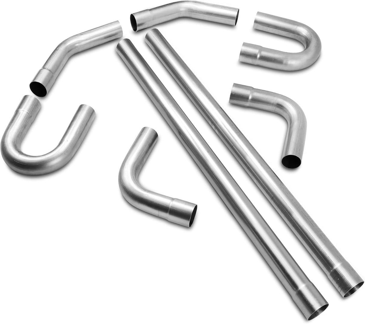 Universal 201SS 16 Gauge Mandrel Bend Custom Exhaust (8-Pieces)

