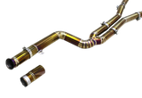 Toyota GR Supra 3.0L B58B30 Gold Titanium Valved Cat Back Exhaust 