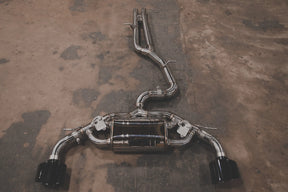 Valvetronic Designs® Audi TTRS MK3 Valved Sport Titanium Cat-Exhaust with 5" OD Tips