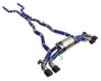 19-25 BMW M8 F91/F92/F93 4.4L S63B44 Titanium Cat-Back Exhaust 