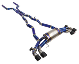 19-25 BMW M8 F91/F92/F93 4.4L S63B44 Titanium Cat-Back Exhaust 