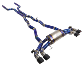19-25 BMW M8 F91/F92/F93 4.4L S63B44 Titanium Cat-Back Exhaust 