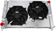 96-04 Ford Mustang 4.6L SN95 Dual Fan 4-Row HD Aluminum Radiator