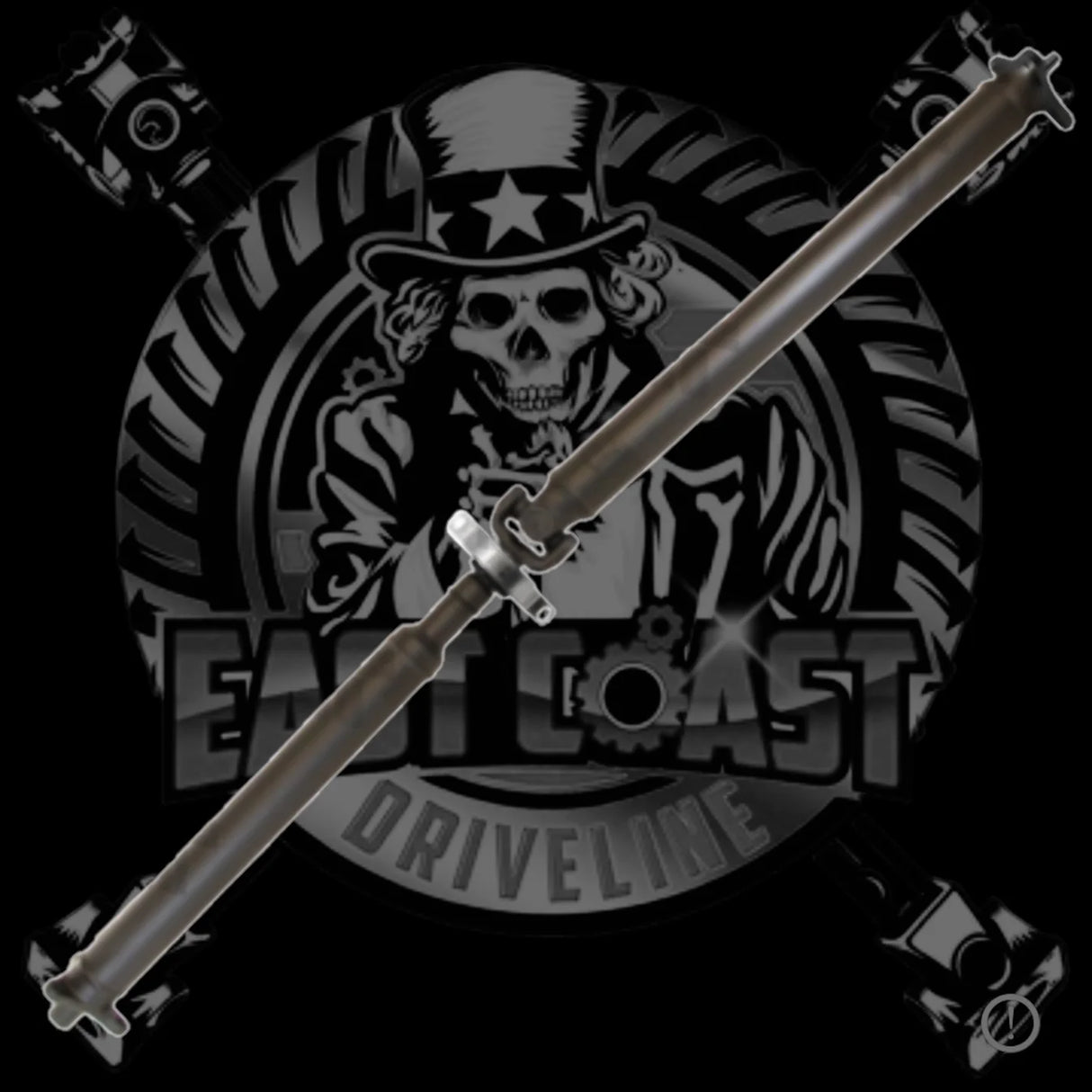 East Coast Driveline® (11-17) BMW 535i 6-Speed Manual 2-Piece Steel Driveshaft