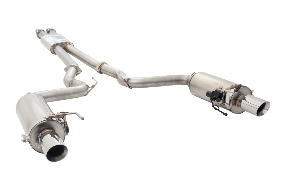 XForce (15-17) Mustang GT Fastback 304SS 3" Varex Valved Cat-Back Exhaust with 4" OD Tips