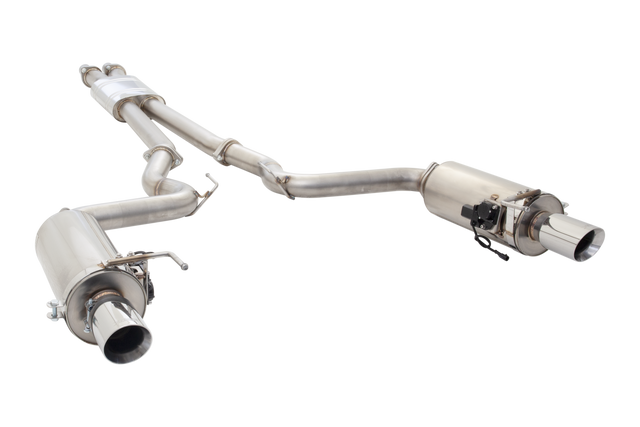 XForce (15-17) Mustang GT Fastback 304SS 3" Varex Valved Cat-Back Exhaust with 4" OD Tips