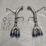 (15-21) Subaru WRX STI VA 3" Axle-Back Exhaust with Quad 4" Burnt Tips