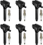 Dodge/Jeep/Ram 3.6L V6 Ignition Coil Packs with Iridium Spark Plugs

