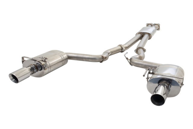 XForce (15-17) Mustang GT Fastback S550 304SS 3" Cat-Back Exhaust with 4" OD Tips