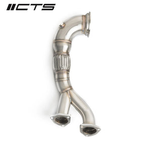 CTS Turbo® (09-14) Audi RS3/TT RS 2.5L 304SS 4" High Flow Down Pipe