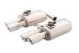 XForce (18-23) Mustang GT S550 304SS 3" Axle-Back Exhaust with Quad 4" OD Tips