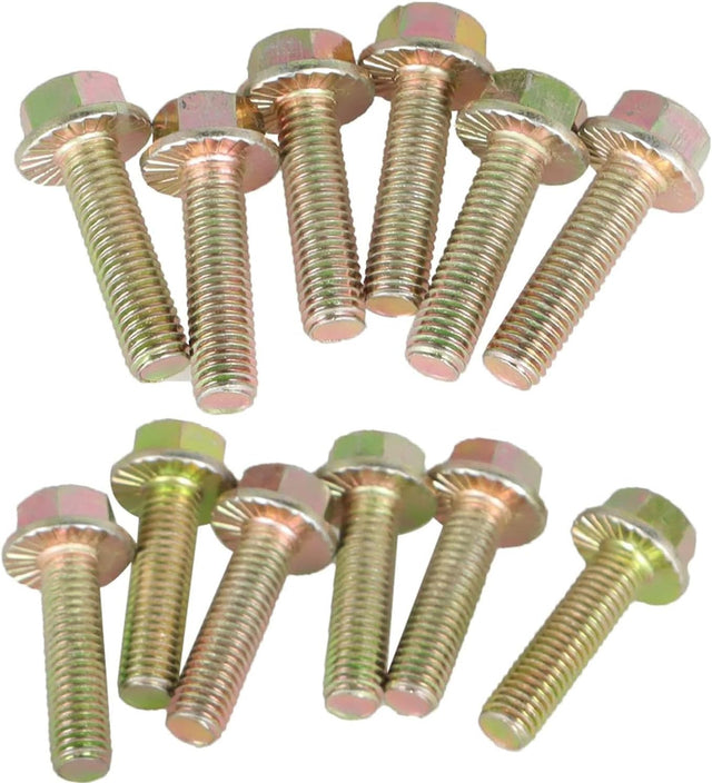 GM LS1/LS2/LS3/LS6/LQ4/LQ9/L96/L76/L92/L99 Zinc Header Bolts 12
