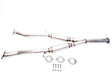 PLM® (16-24) Infiniti Q50/Q60 VR30DDTT 304SS 3" Catted Mid-Pipe Kit