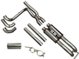 Speed Engineering® GM SUV/Truck 304SS 3" True Dual Cat-Back Exhaust (Single Cab-Axle Exit)