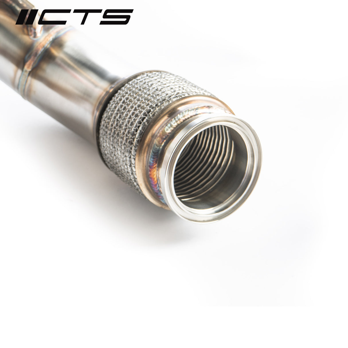 CTS Turbo® (18-26) BMW M5/M8 S63B44 304SS 3" Catless Downpipe Set