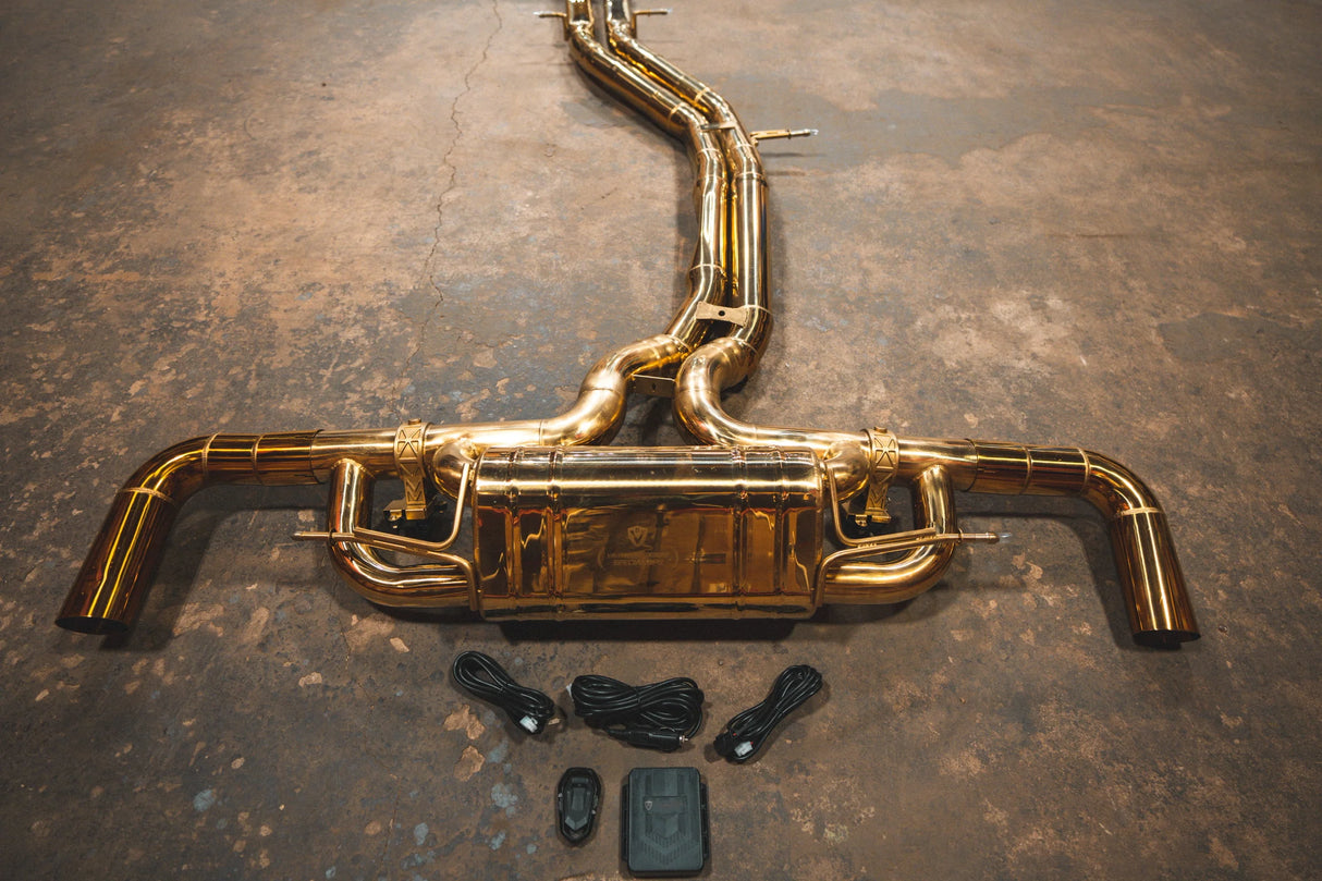 Valvetronic Designs® Audi RSQ8 Valved Sport Titanium Cat-Back Exhaust System