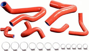 1986-1993 Ford Mustang GT 5.0L Red/Blue Silicone Radiator Hose Kit