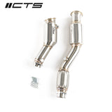 CTS Turbo® (20+) BMW M2/M3/M4 G8x 304SS 3" High-Flow 200 Cell Catted Down Pipes