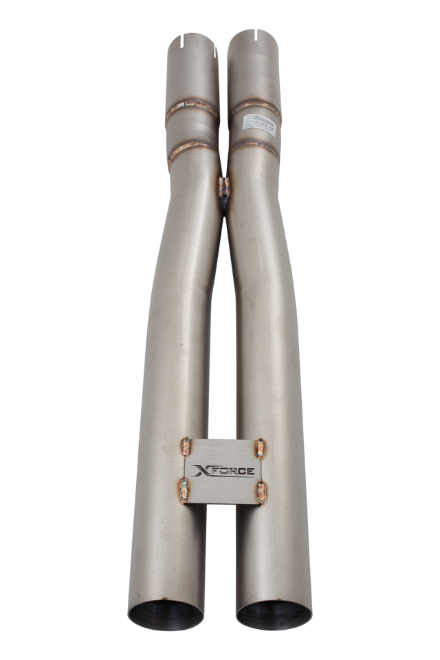 XForce (16-24) Camaro SS/LT1 304SS 3" Exhaust Resonator Delete Center Section
