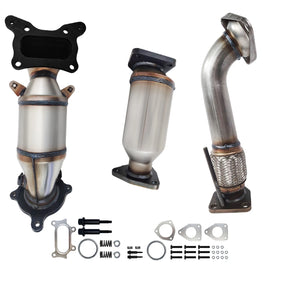 Acura TSX/Honda Accord 2.4L K24 Catted Exhaust Down + Flex Pipe 