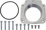 ICT Billet GM LSx Billet Aluminum Throttle Body Adapter (3 Bolt to 4 Bolt)