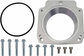 ICT Billet GM LSx Billet Aluminum Throttle Body Adapter (3 Bolt to 4 Bolt)