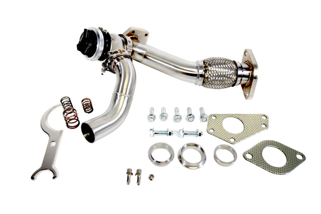 PLM® (02-21) WRX/STI/FXT/LGT/OXT FA20 3-Bolt EWG Up Pipe with Turbosmart WG40 Gen V Wastegate