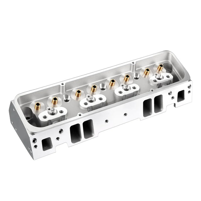 60-86 Chevy V8 SBC 302/327/350/383/400 Aluminum Cylinder Head (Angled Plug)