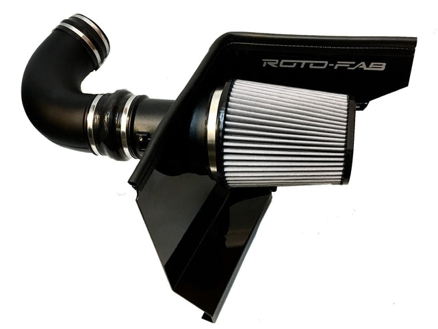 Roto-Fab® (10-15) Camaro V8 Cold Air Intake System with Dry Filter