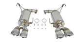 PLM® (22+) Subaru WRX STI VB 304SS 3" Axle-Back Exhaust with 4" OD Tips