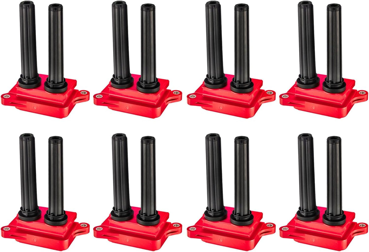 Kingman Speed® OE GEN III HEMI Red Ignition Coils (3-Pin / 8-Pack)