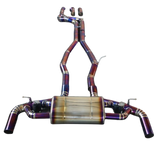 Toyota GR Supra A90 3.0L B58B30 Purple Titanium Cat-Back Exhaust 