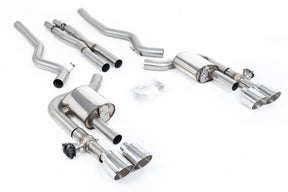 Milltek® (24-26) Mustang GT S650 Active Valved Cat-Back Exhaust with X-Pipe