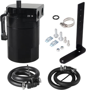 Ford Mustang/F-150 2.7L/3.5L/5.0L 350ml Baffled Oil Catch Can/SAI FIL