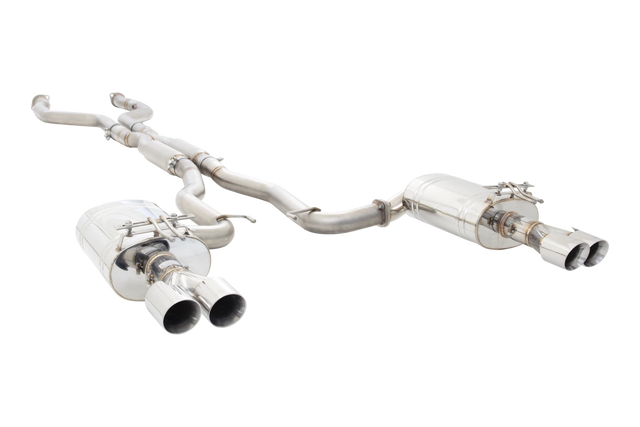 XForce Chevy SS/Pontiac G8 6.2L LS3 304SS 3" Cat-Back Exhaust with Quad 4" OD Tips
