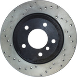 Stoptech #128.34085CR (05-10) BMW 5-Series 320mm Cross Drilled Rear Passenger Brake Rotor (Cryogenic Treated)