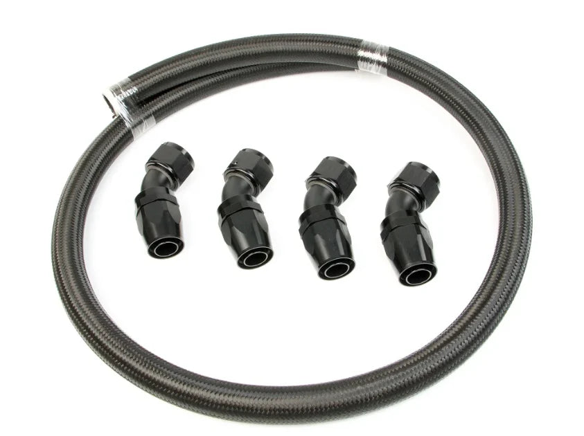 PLM® -16 AN Hose and Fitting Kit For Tucked Radiators